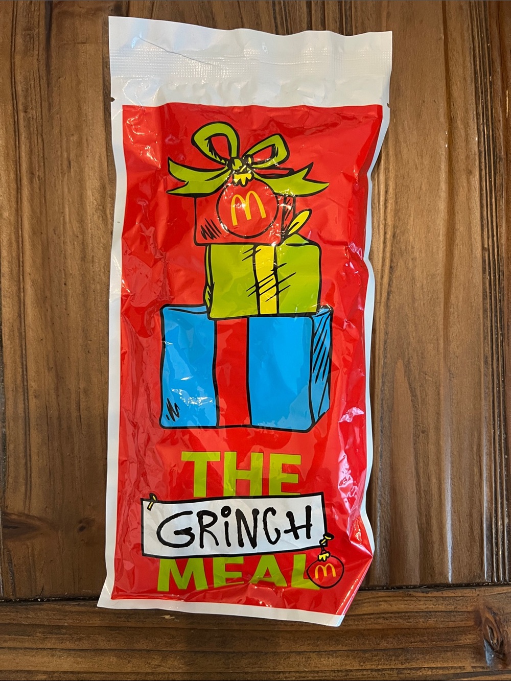 McDonald's Grinch Meal Socks